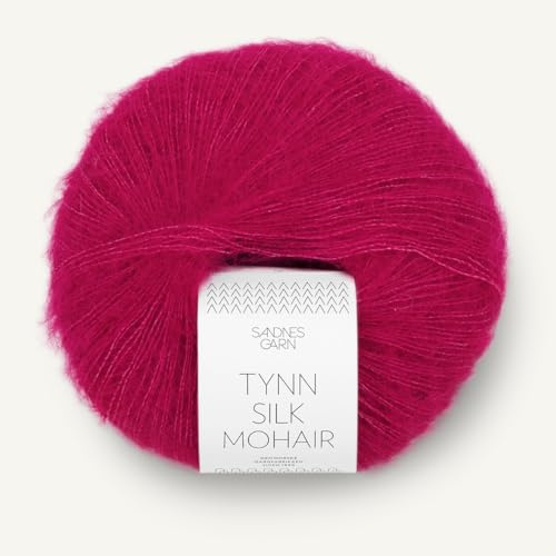 SANDNES GARN Tynn Silk Mohair - Farbe: Jazzy Pink (4600) - 25 g/ca. 212 m Wolle