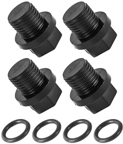 4 Sets Ablassschraube Gartenpumpe, Stecker Für Poolpumpenrohr - Replacement Stopper Compatible Mit Dichtungs- - -Ersatz,Kompatibel Mit Pump 2600X Series Super II Flo LX Booster 2600X5 2605X7