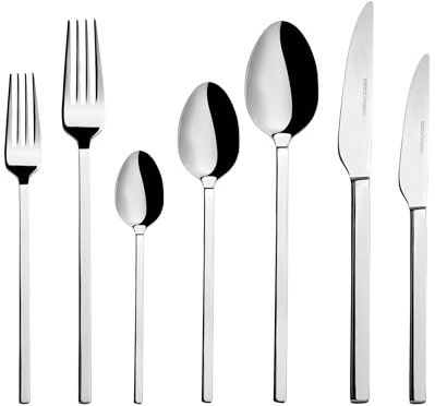 Karaca Pallas Elegance Service de Couverts 84 pièces pour 12 personnes