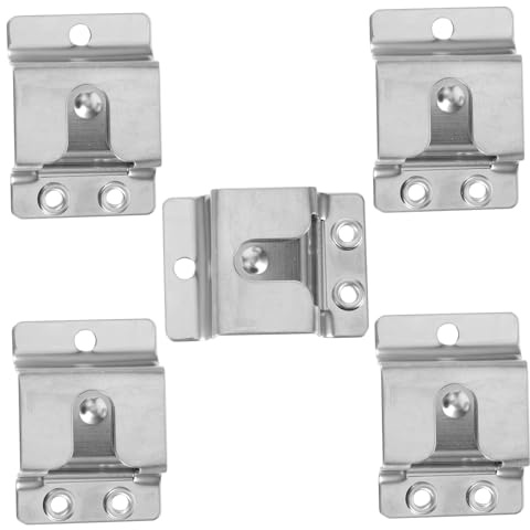 Levemolo 5stücke Professionelle Metall Mikrofon Clips Kompatibel Mit Tkg Handmikrofonen Robuster Funkmikrofon Halter Universeller Mikrofonhalter Mit Montageschrauben Leicht Und Kompakt Für