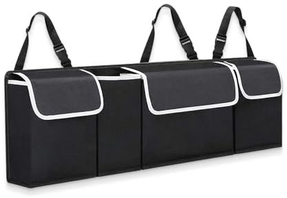 GTFRFD Kofferraum Organizer Auto, für VW Passat B5 2003 2004 2005 2006 2007 Auto Kofferraumtaschen Multifunktionale Auto Aufbewahrungstasche Faltbar