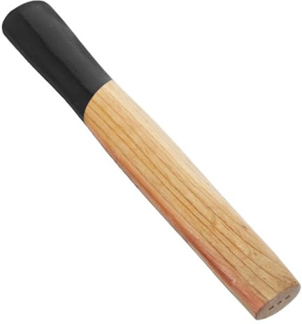 NUOBESTY 2000g Stone Mason Hammer Handle Replacement Wooden Grip Attachment for Outdoor Tool Repair, Sturdy Wood Handle for Hammer Part Replacement