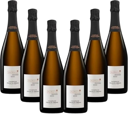 Francis Orban - Champagne Brut Réserve Vielles Vignes - Lote de 6 x 75 cl