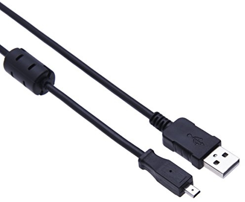 Keple Cable USB Compatible con Kodak U-8 (U8) Easyshare ONE 4 y 6 MP, M320, M340, M341, M380, M381, M420, M753, M763, M853, M863, M893 es, M1063, MD1063, MX1063, M1073 IS (Transferencia de imagen)