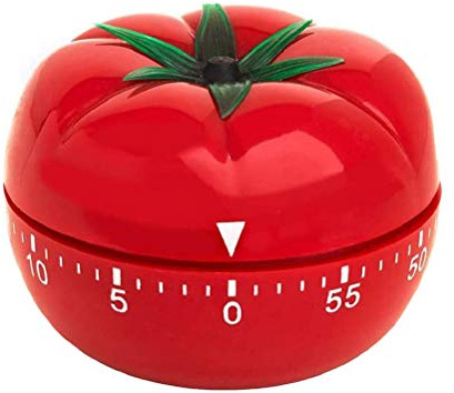 Eieruhr Apfel, Mechanisch Küchentimer Apfel lustige Eieruhr Edelstahl Kurzzeitmesser 60 Minuten Tomatoform mechanische Kochen Backen Helfer mit Alarm Hausdeko Küche Zubehör