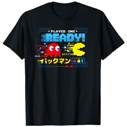 【PAC-MAN】PAC-MAN Glitch 020 Camiseta