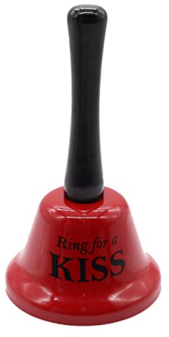 PW TOOLS Handrufglocke - Ring for A Smile - Ring Service Glocke mit klarem und lautem Klingelton Ring Service für Bar, Restaurant, Hochzeitsveranstaltungen