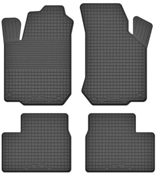 Gummimatten Automatten Gummifussmatten Gummi Fußmatten Satz für Opel Corsa C Bj. 2000-2006 U-24
