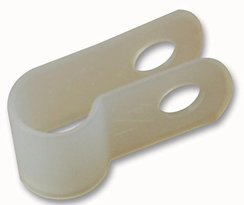 Nylon P-Clips, 6,00 mm, 100 Stück
