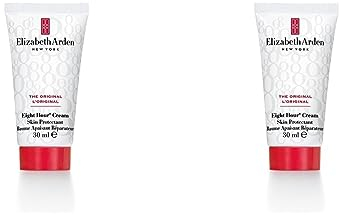 Elizabeth Arden Eight Hour Cream – Skin Protectant, 30 ml, intensive Feuchtigkeitscreme für Gesicht, Hände & Körper, pflegender Balsam gegen trockene Haut, Gel mit Vitamin E (Packung mit 2)