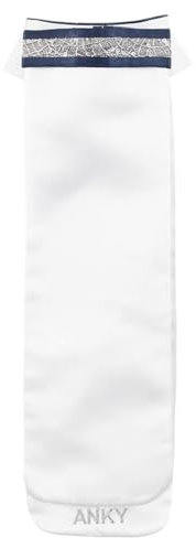 Anky Plastron Variable Weiß-Dunkelblau - M