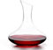 Winter Shore Jarra Cristal de Vino Elegante de 1,8 l - Decantador y Aireador Vino Transparente con Boquilla para Verter Fácil Inclinada y Base Ancha - Regalos para Amantes del Vino - Jarra Sin BPA