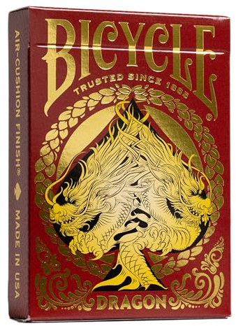 Bicycle - Brettspel: Kortspel, 1-99 spelare, 180+ år, Retro, Unisex, Skräddarsydda bakstycken, Tillverkade i USA