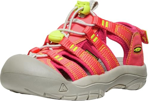KEEN Unisex-Child Newport Boundless Adaptive Alternative Closure Easy On Outdoor Water Sandals, Dubarry/Evening Primrose, 11