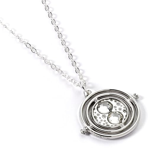 Harry Potter Zeitumkehrer Unisex Halskette silberfarben