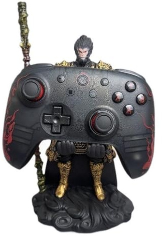 Black Myth Wukong Soporte Para Mando De Juego Con La Maldición De Apriete Del Aro Dorado Y El Bastón De Bronzecloud Ruyi, Portátiles Modelos Destiny Man Con Base De Resina Para PS5/XSX/XB0X/NS/Switch