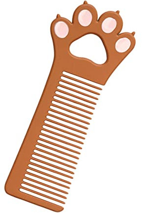 VINTORKY Katzenpfoten Haarkamm Aus Zinklegierung Kleines Styling Friseurwerkzeug Für Mädchen Hautfreundlicher Leichter Kamm Für Reisen Und Zuhause