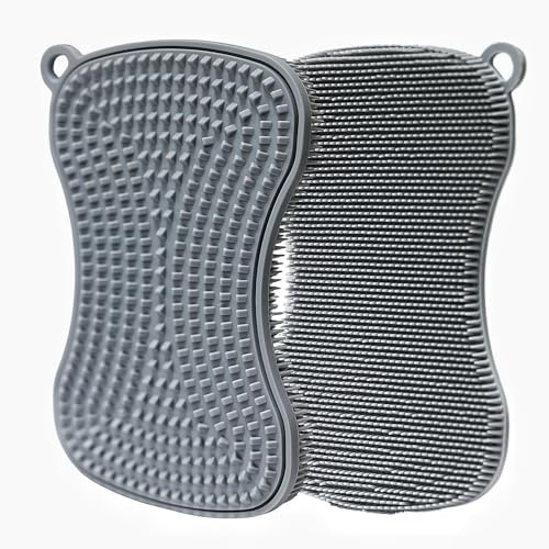 Sensory Brush, Double-Sided Therapy Brushs for Calming & Stimulation, Latex Free Sensibility Brushing Tools with Soft Bristles, Autism Sensory Equipment for Adults with Autism or Relax Needs