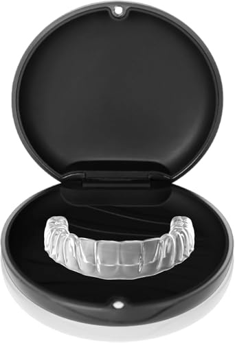 Caja Férula Dental - Funda Aparato Dental - Funda Invisaling (Negro)