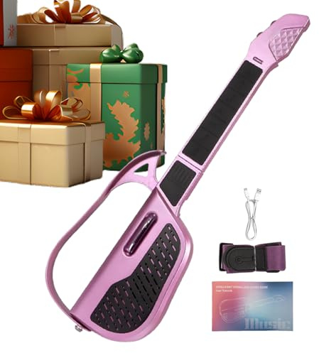 CGACCSD Guitare électrique pliable sans cordes pour éducation musicale enfants voyage école activités salle de classe maison