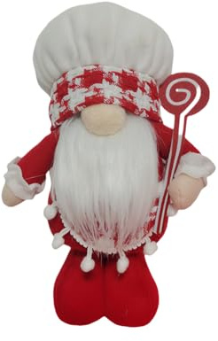gnomi di Natale, 24,9 cm, gnomi di Natale in peluche, per decorazione natalizia, casa, mensola interna, davanzale della finestra, decorazione per il soggiorno