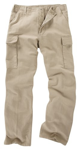 German Moleskin Trousers - Beige (36)