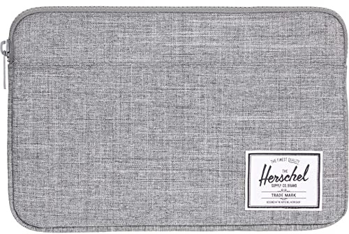 Herschel Unisex-Erwachsene Anchor Sleeve for 12 inch MacBook Laptop-Hlle, Rabe Kreuzschraffur, 12-Inch