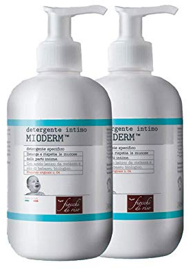 2 x Fiocchi di Riso Detergente Intimo Mioderm - 240 ml Confezione Risparmio