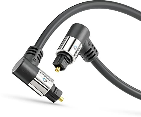 Sonero Câble audio optique 2x90° 7,5m