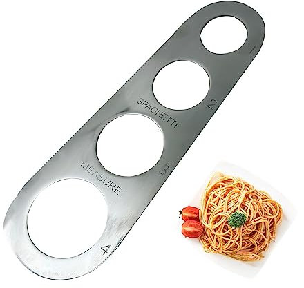 Strumento di misurazione della porzione degli spaghetti - Strumento di misurazione degli spaghetti con controllo delle porzioni di ferro, antiaderente antiruggine per lavastoviglie gadget da cucina