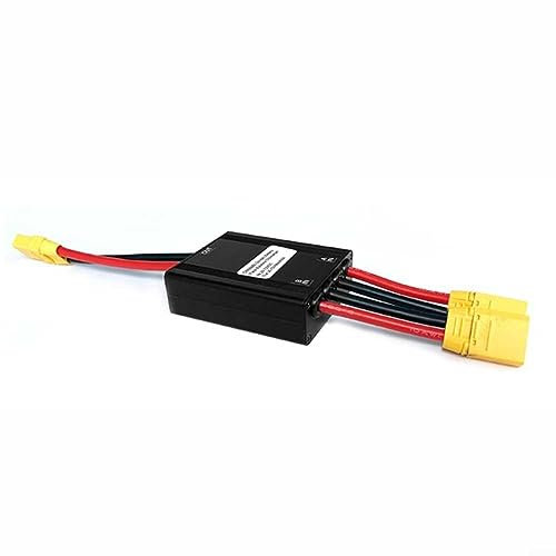Dual Battery Discharge Converter,Ebike Dual Battery Connection Adapter Switcher Module Accessories Capacity 20V-72V 60A for XT90