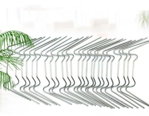 Clip per vetrate per serre, 50/100 pezzi, clip in acciaio inox con clip per vetro, clip di fissaggio per pannelli serra, clip per serre, kit di riparazione accessori per serre