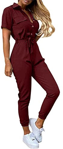Womens Holiday Clothes Green Tracksuit Bottoms Gym Shorts for Women Parachute Ladies Fashion Womens Boiler Suit Wide Leg Lounge Pants Women Petite Elasticated Washed Tapered Workout Sports Running