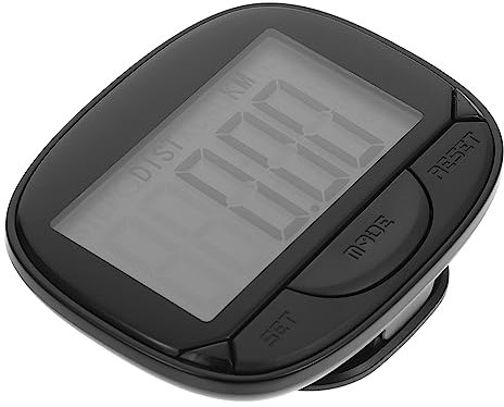 KITANDOVE 1ensemble Podomètre Portable avec Clip Et Grand Écran Compteur De Précis pour Marche Fitness Pédomètre Léger pour Adultes