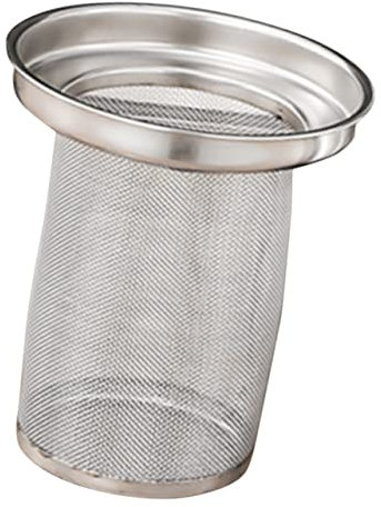 Cabilock Stainless Steel Tea Infuser Basket Mesh Fine Strainer Loose Leaf Tea Steeper for Teapot Kettle Brewing 8.1x7.5cm Single Piece at Home or Office