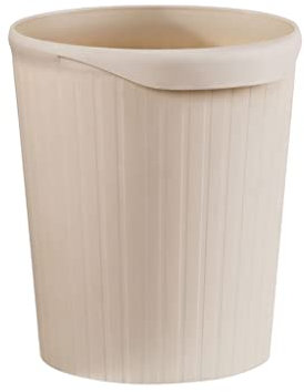 PLMNBQWE Papelera para el hogar Papelera de Interior con asa integrada Papelera para la Oficina Papelera para el baño Papelera para el baño (D)