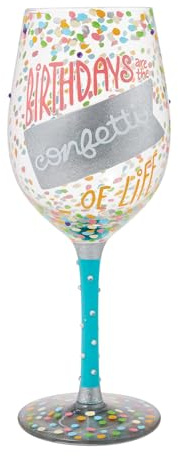 Enesco Lolita Birthdays are The Confetti - Copa de vino