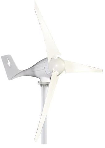 Molino de viento de eje Horizontal, 3000W, 3/5 cuchillas, 12V, 24V, 48V, turbina aerogeneradora pequeña, controlador MPPT for uso doméstico Generación de energía de alta eficiencia y bajo ru(12V,3000W