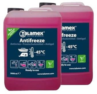 12skipper 2er-Set Talamex Frostschutzmittel Anti Freeze für Boote 2 x 5 Liter