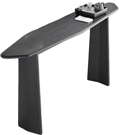 XLIHAWY Eingangstisch, Holz-Sofatisch Mit Stauraum, Vordachschrank, Moderner Schmaler Konsolentisch Für Wohnzimmer Flur Hinter Der Couch(120x35x80cm)
