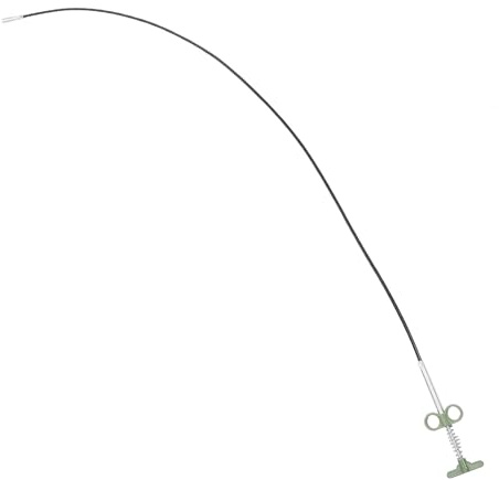 Ciieeo Flexible 1.6m Green Sink Drain Cleaning Tool Claw Pickup for Hair Removal and Pipeline Dredge, Kitchen and Bathroom Washbasin Clog Remover
