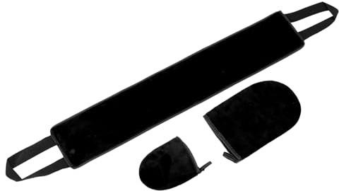 Mikinona Applicateur Autobronzant Kit 3 Pièces Petites Tailles en Velours Noir Imperméable pour Visage et Dos Protection Mains Application Lotion Autobronzante