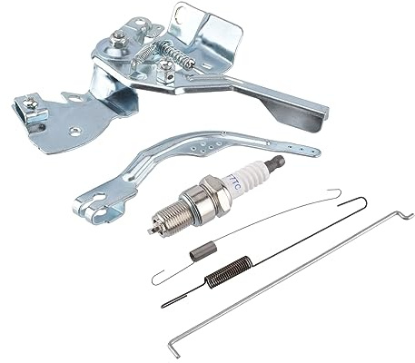 Cancanle Drosselklappensteuerhebel Reglerverbindungsstange Rückholfeder für Honda GX200 GX160 GX140 5,5PS 6.5PS Motor mit Zündkerze