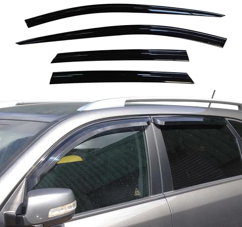 AUTO CLOVER Wind Deflectors Set for Kia Sorento 2010-2014 (4 pieces)