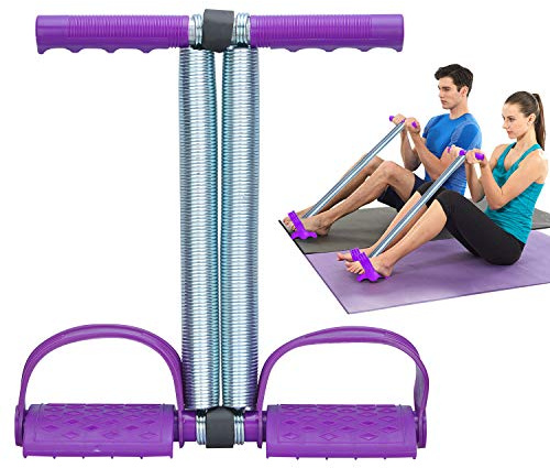 COVVY Multifunktionale Sportgerät Pedal Bodybuilding Expander Feder Schlauch Fußpeda Zugseil Fitness