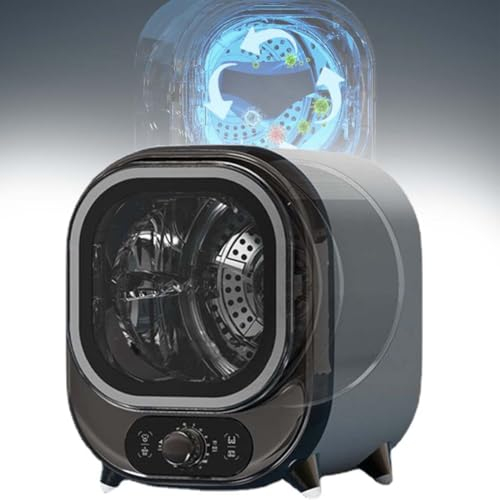 Freestanding Vented Tumble Dryer, Compact Portable, 2 Temperature Settings, Crease Guard, Small Condenser Tumble Dryer for Home, Dorm, Balconies, Bathrooms,ElegantBlue