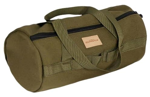 Zeltpfahl Aufbewahrungstasche Segeltuch Zelt Hering Tasche Zeltstange Tasche Heavy Duty Oxford Zeltstange Tasche Hammer Nagel Tasche Multi Werkzeuge Aufbewahrungstasche für Wandern Camping (Grün)