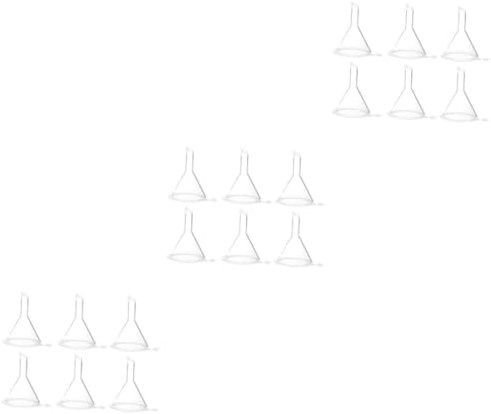 OUNONA 90 Piezas embudo de liquido embudos de líquido de laboratorio de decantación con asa foldable funnel plástico s para hogar de decantación de mango largo