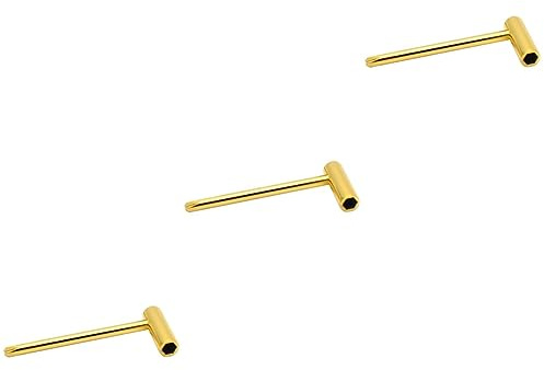 ibasenice 3stücke Gitarren-truss-rod-werkzeug Einstellbarer Metall-schlüssel Für Gitarrenhals Kompatibel Mit -gitarren Langlebiges Design Einfach Zu Bedienen Für Präzise Anpassungen