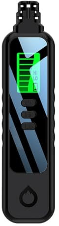 Okeeyseda Gas Leak Detector Portable Nature Gas Detectors Methane Hexane Propane Sniffer for Home/Outdoor Black Contains Battery